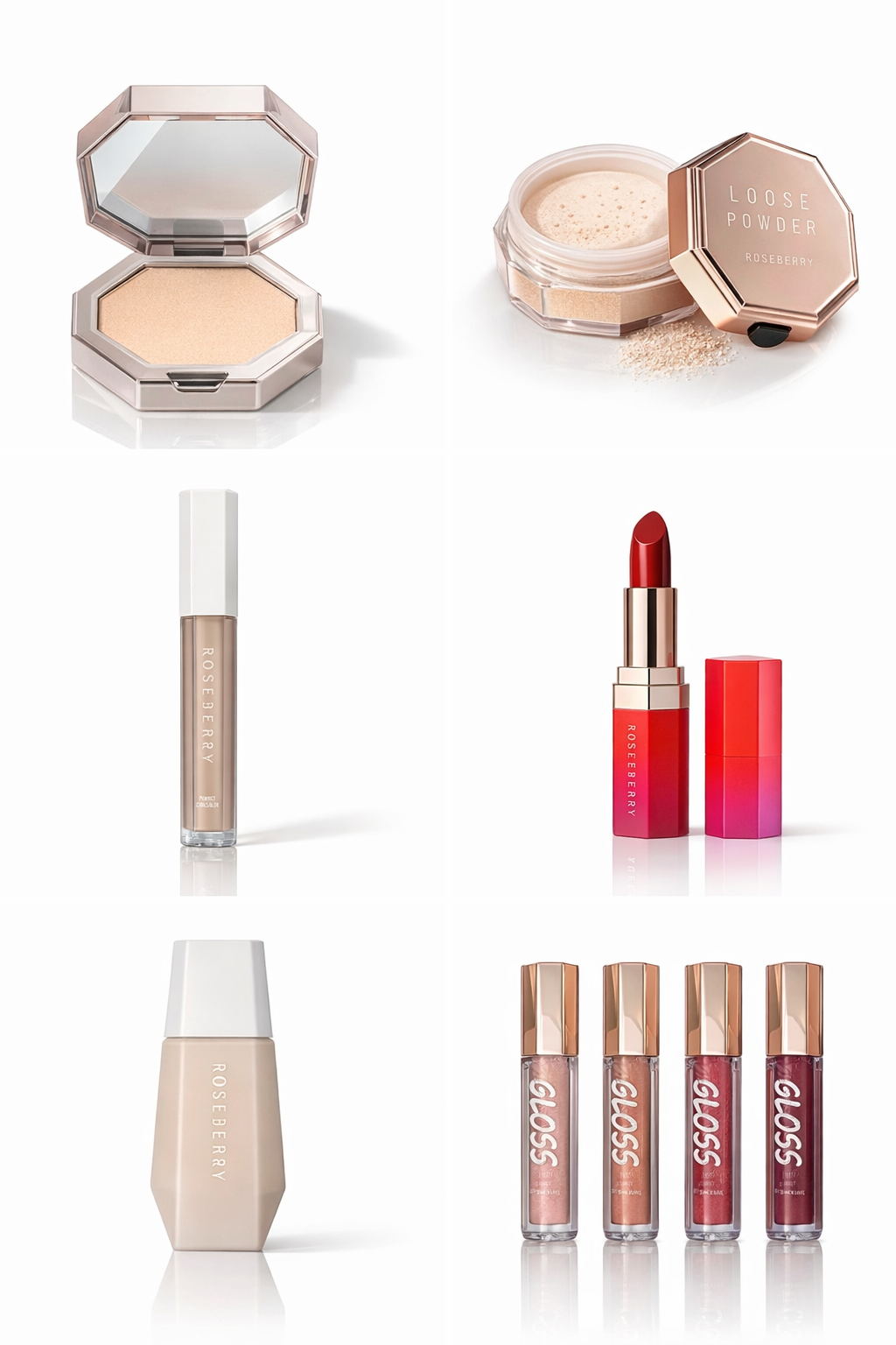 ROSEBERRY – Makeup Set Completo