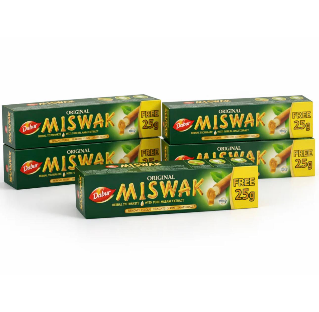 Dabur Miswak Original – Dentifricio Naturale con Estratto di Miswak
