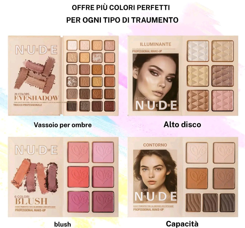 URATM Beauty – Palette Nude Completa Viso & Occhi