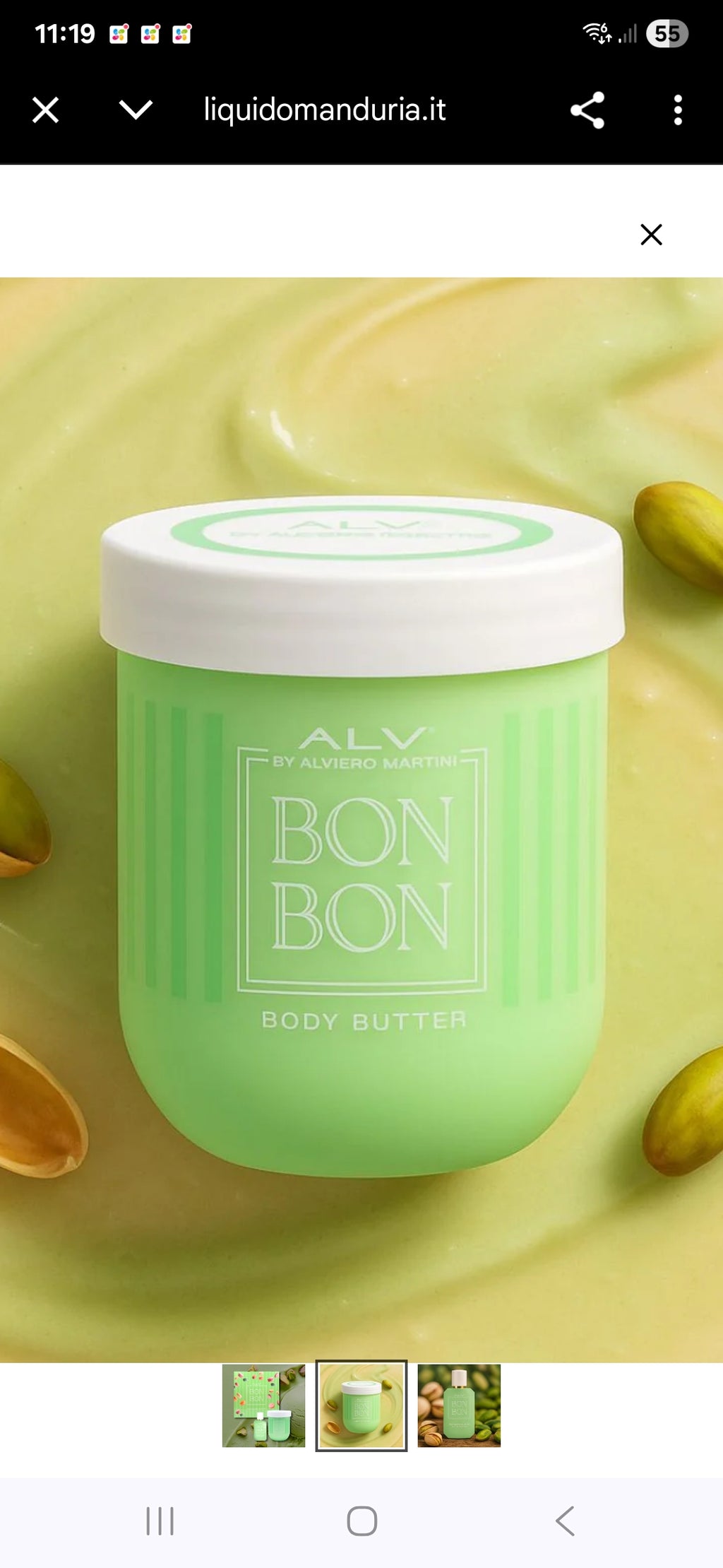 🍨 BON BON – COFANETTO CORPO PISTACCHIO GLACÉE 🍨