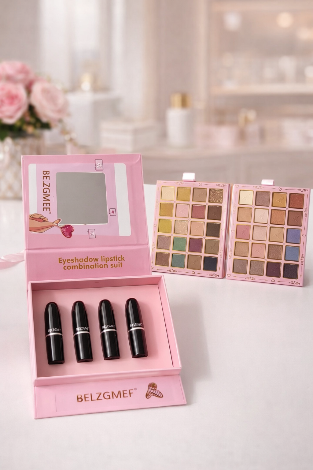 Palette Makeup Multiuso – Eyeshadow & Lipstick Set