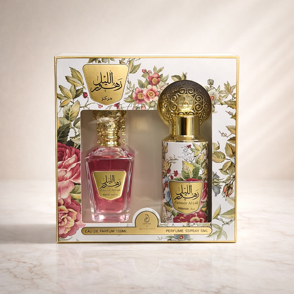 Zahoor Al Lail Intense – Luxury Perfume Set Donna
