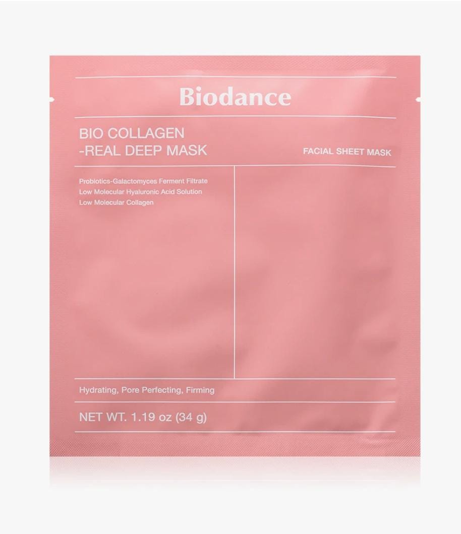 Bio-Collagen Real Deep Mask
maschera idrogel intensiva per idratare la pelle e restringere i pori