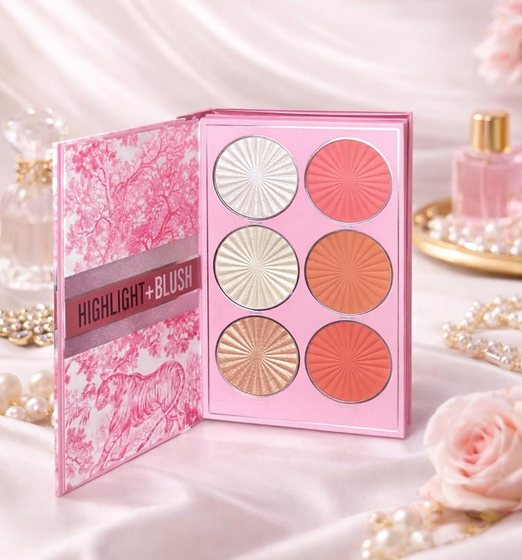 Palette Makeup Completa All In One – Occhi, Viso & Labbra | Edizione Elegance