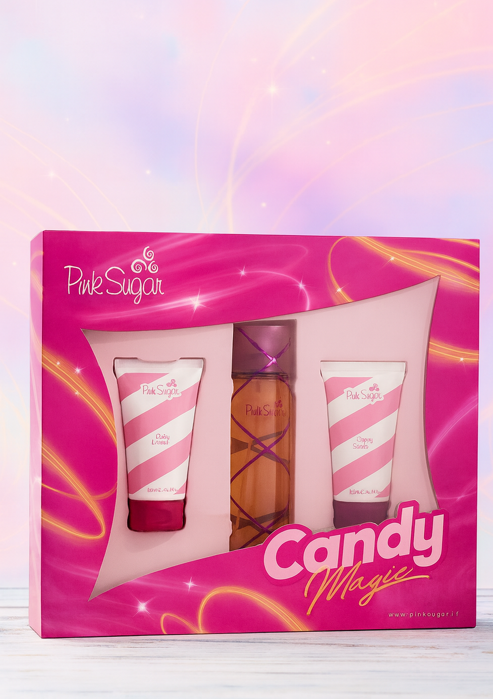 🍬✨ PINK SUGAR CANDY MAGIC – Gift Set
