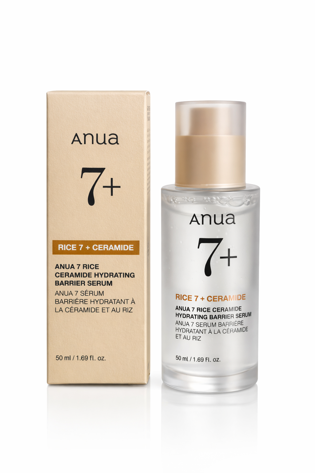 ANUA 7+ RICE + CERAMIDE Hydrating Barrier Serum – 50 ml