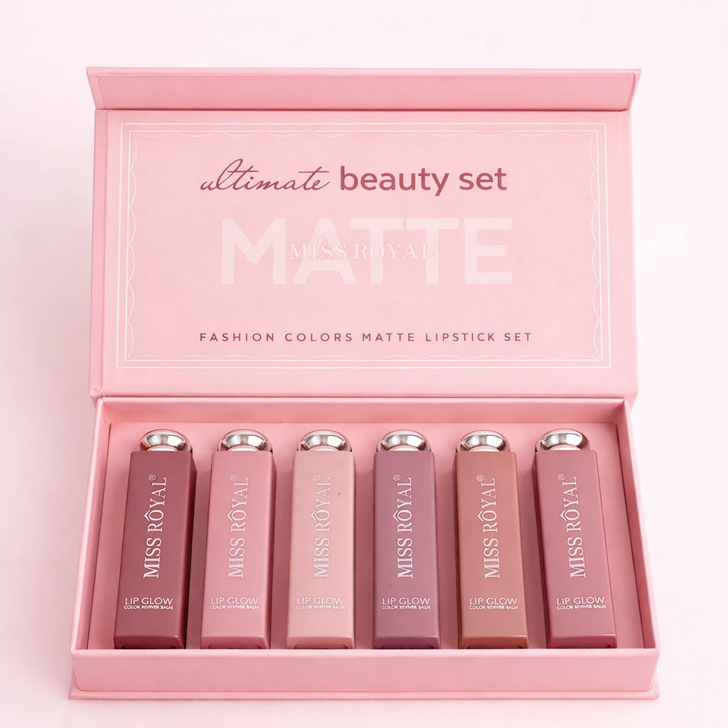 Ultimate Beauty Set – Miss Royal Matte Lip Set