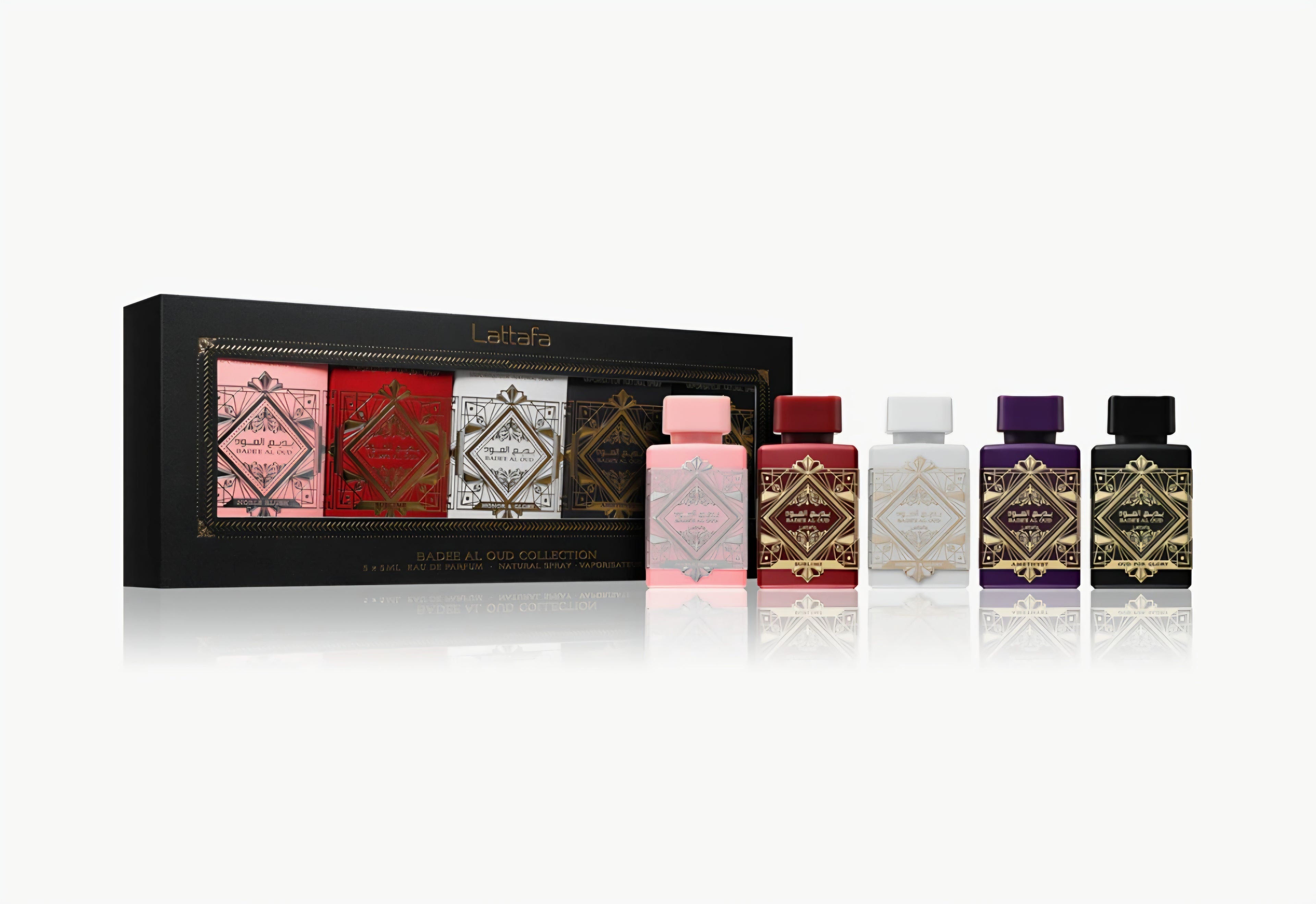 Badee Al Oud Collection (5× 5 ml)