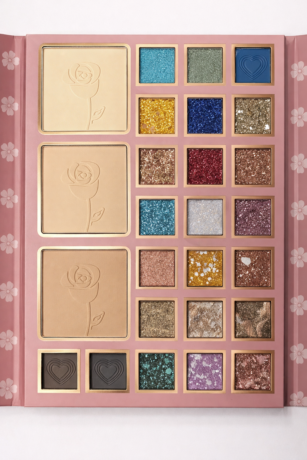 Palette Makeup Multicolor – Eyeshadow & Face